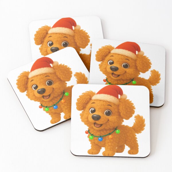 Item preview, Corgipoo Christmas Cheer designed and sold by Sillytoe.