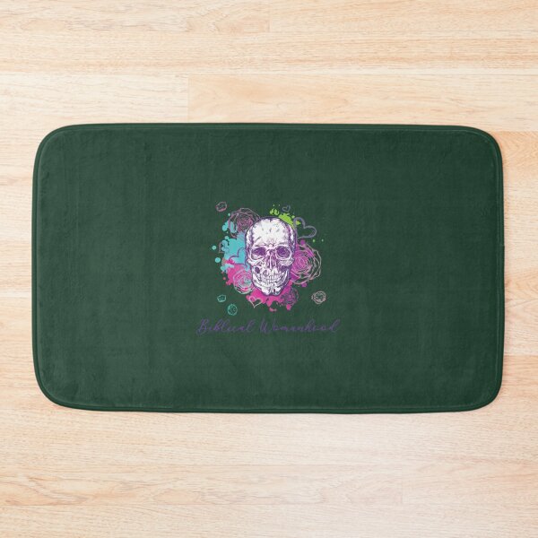 Item preview, Biblical Womanhood with a Skull, Flowers, and Hearts. Gift for Her designed and sold by DecorHomeGifts.