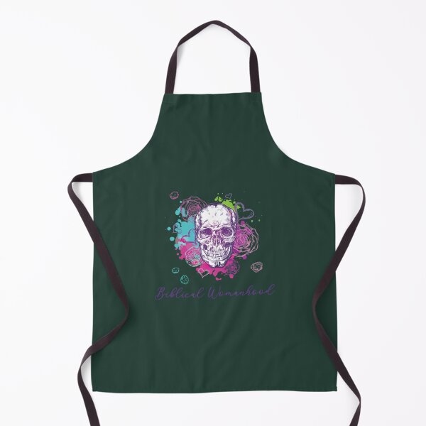 Item preview, Biblical Womanhood with a Skull, Flowers, and Hearts. Gift for Her designed and sold by DecorHomeGifts.