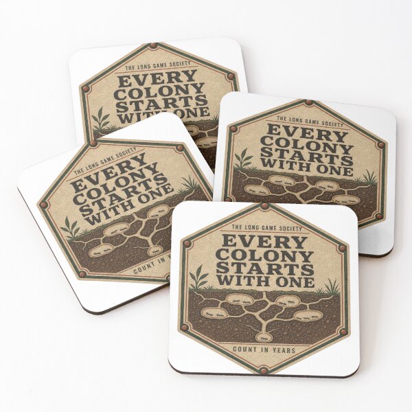 Item preview, Every Colony Starts With One Formicarium Badge designed and sold by BoosterShop.
