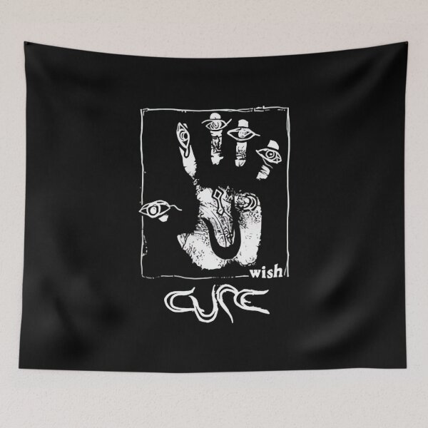 Item preview, The Cures Robert Smiths Cartoon Gothic Rock Band designed and sold by QuirkNestArt.