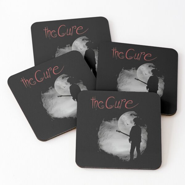 Item preview, The Cures Robert Smiths Cartoon Gothic Rock Band designed and sold by QuirkNestArt.