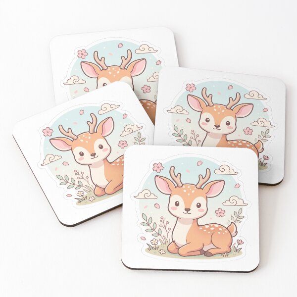 Item preview, Happy deer in spring♥ designed and sold by SoraPetals.