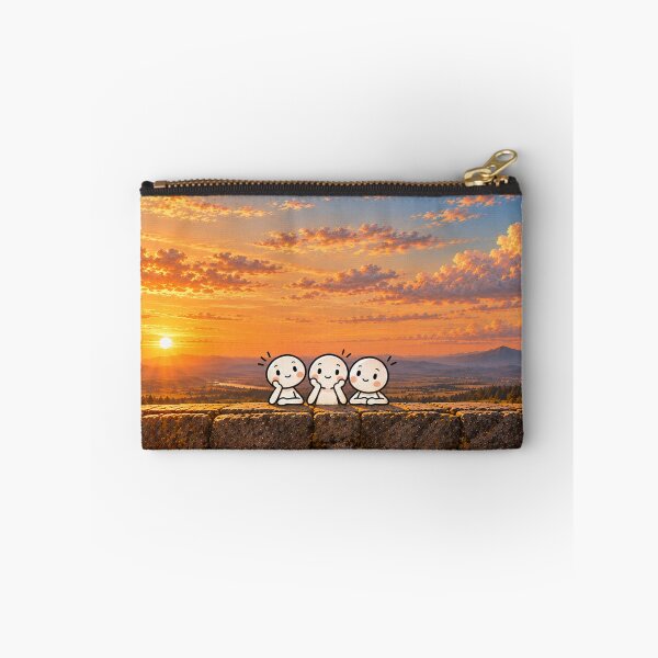 Item preview, Cute Friends Watching Sunset designed and sold by Qenlo.
