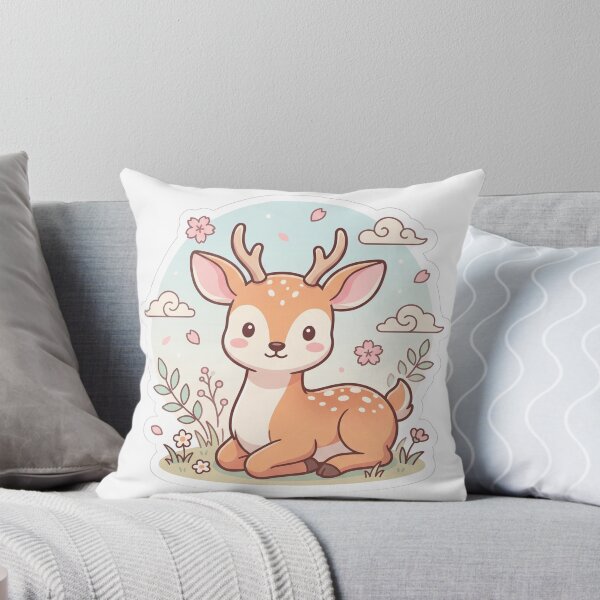 Item preview, Happy deer in spring♥ designed and sold by SoraPetals.
