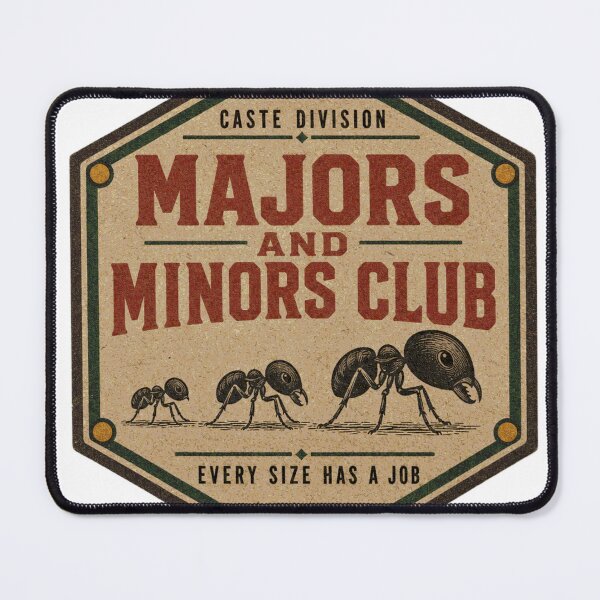 Item preview, Majors and Minors Club Ant Box Badge designed and sold by BoosterShop.