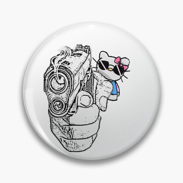 Item preview, Hello Kitty holding a Nerf designed and sold by Sea Biscuit.