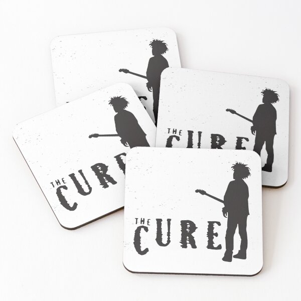 Item preview, The Cures Robert Smiths Cartoon Gothic Rock Band designed and sold by QuirkNestArt.