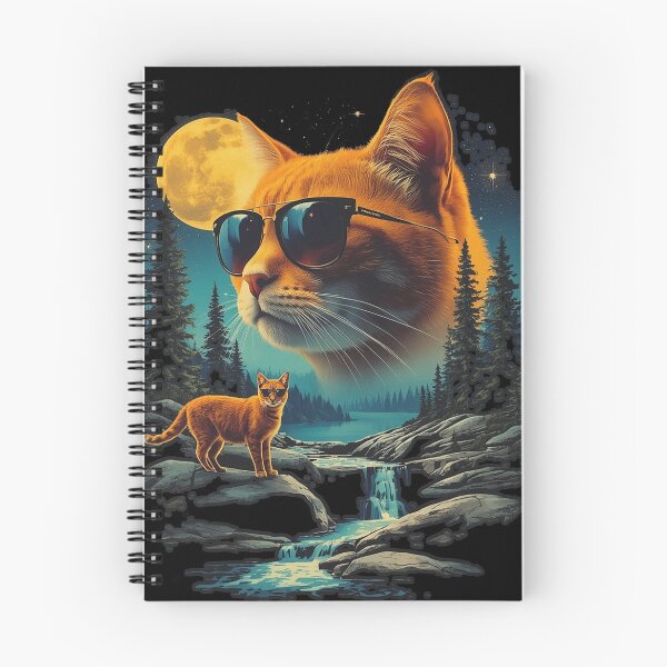 Item preview, Tabby cat with sunglasses 90s wildlife designed and sold by aponwao.