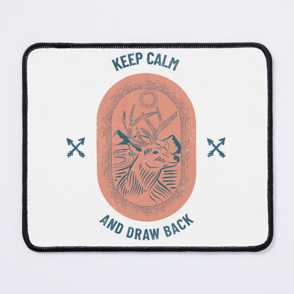 Item preview, Keep Calm And Draw Back designed and sold by piercedgirl13.