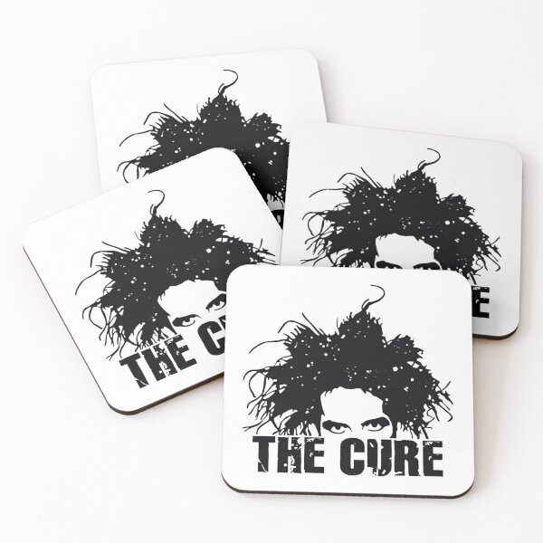 Item preview, The Cures Robert Smiths Cartoon Gothic Rock Band designed and sold by QuirkNestArt.