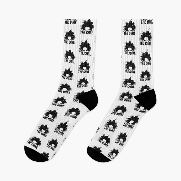 Item preview, The Cures Robert Smiths Cartoon Gothic Rock Band designed and sold by QuirkNestArt.