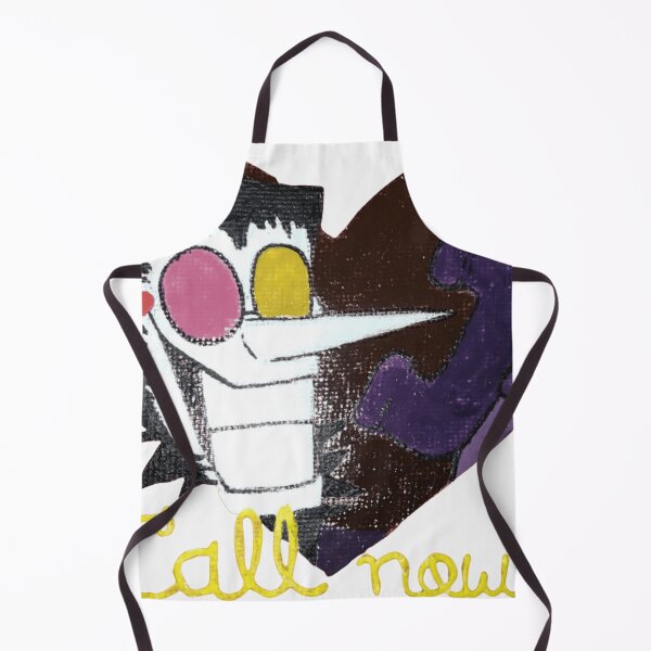Item preview, Creepy Retro Salesman Call Now Glitch Art designed and sold by Neon-Mirage.