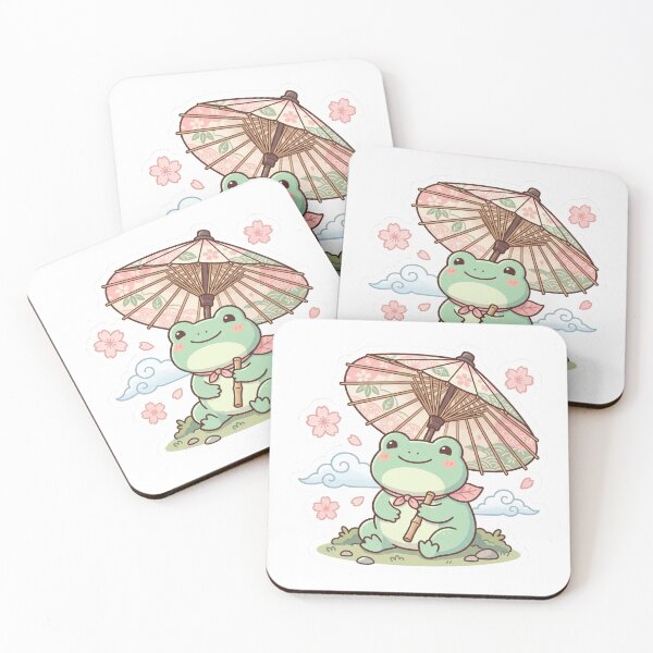 Item preview, A little frog enjoying itself in Japan designed and sold by SoraPetals.