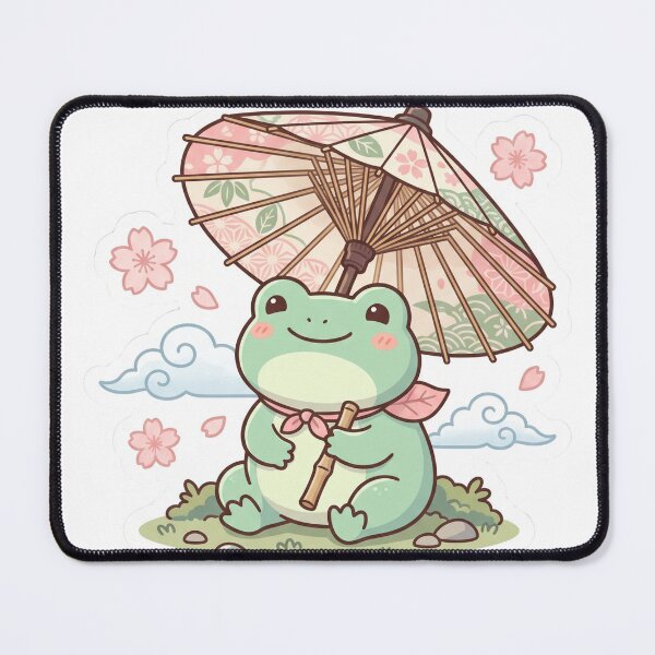 Item preview, A little frog enjoying itself in Japan designed and sold by SoraPetals.