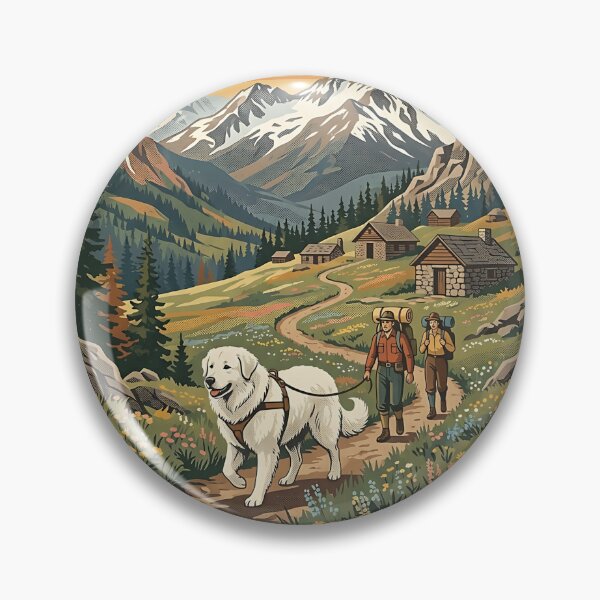 Item preview, Kuvasz Alpine Observatory Guide designed and sold by PictoVibe.