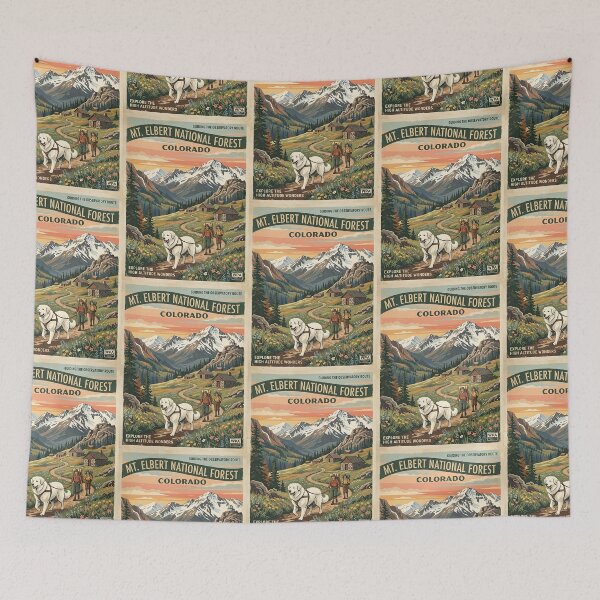 Item preview, Kuvasz Alpine Observatory Guide designed and sold by PictoVibe.