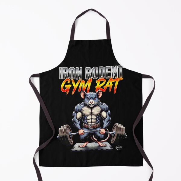 Item preview, IRON RODENT: Gym Rat designed and sold by Gnarly360.