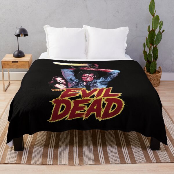 Item preview, The Evil Dead Chainsaw Horror Movie Retro Art designed and sold by sugarmapleart.