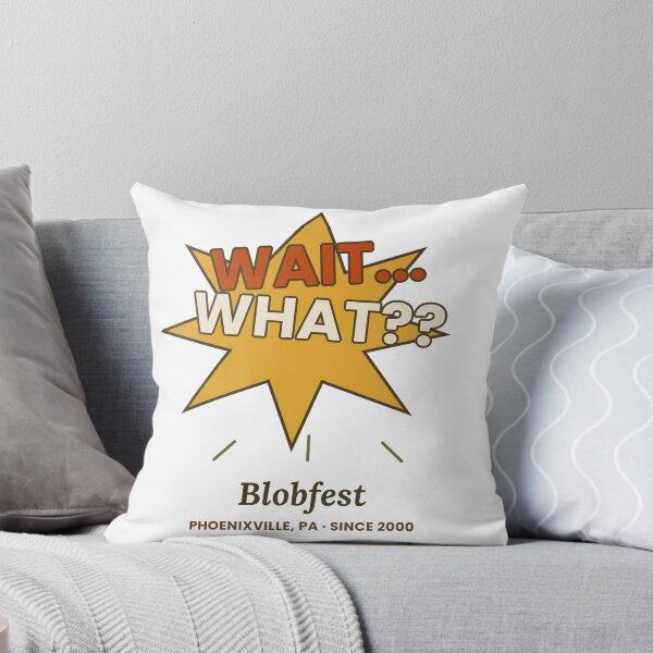 Item preview, Wait..What??  Blobfest Funny Retro Horror Movie T-Shirt designed and sold by GrumpyThreads.