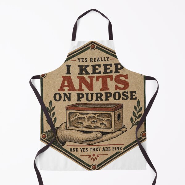Item preview, I Keep Ants On Purpose Funny Ant Badge designed and sold by BoosterShop.