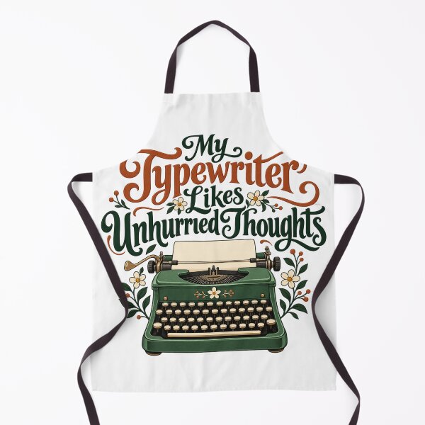 Item preview, Unhurried Typewriter Thoughts Decorative Art designed and sold by Bikivuno.