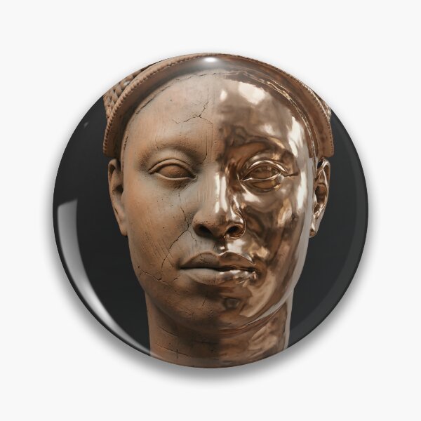 Item preview, Ife Head Clay Into Bronze designed and sold by A3eEcosystem.
