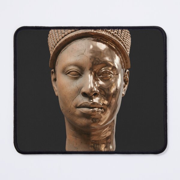 Item preview, Ife Head Clay Into Bronze designed and sold by A3eEcosystem.