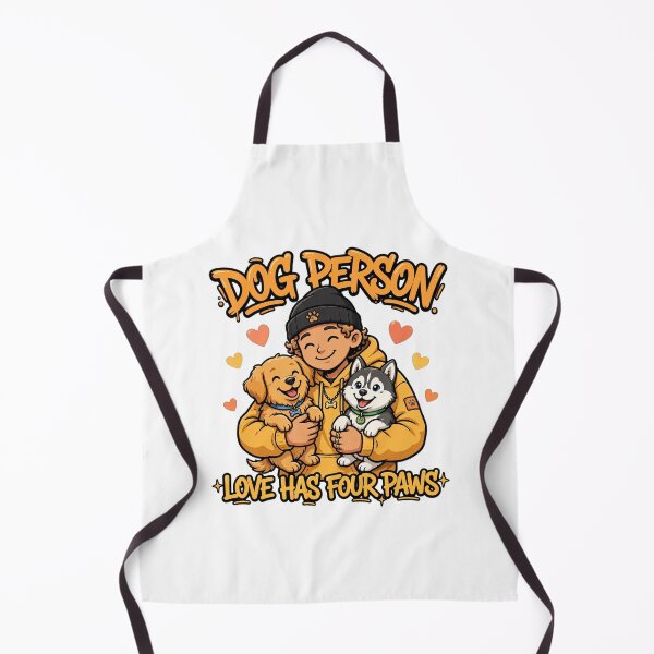 Item preview, Dog Person Love Has Four Paws - Cute Golden Retriever Husky Design designed and sold by yassine elhaidi.