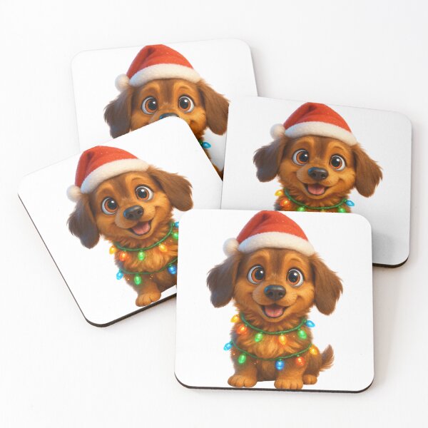 Item preview, Dachshund Mix Christmas Lights designed and sold by Sillytoe.