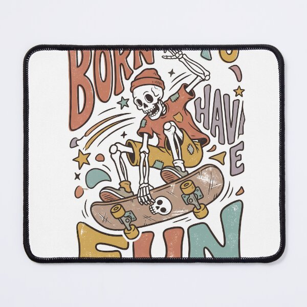 Item preview, Skeleton Launching into a Skateboard Trick Above the Ramp designed and sold by MisteryDesigner.