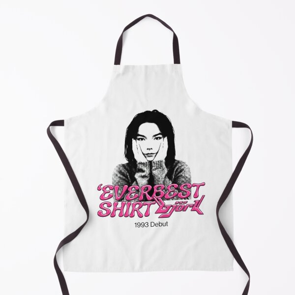 Item preview, Bjork Debut 1993 - Everbest Shirt Pink Retro Portrait designed and sold by DorkStarMedia.