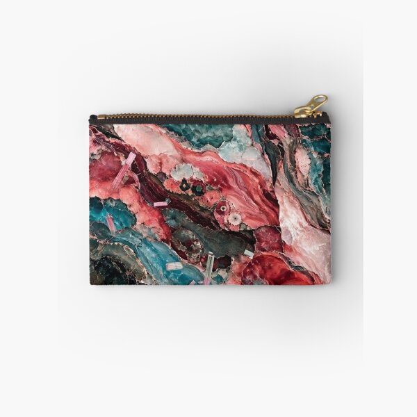 Item preview, Watermelon Tourmaline and Quartz Geode Abstract designed and sold by KingsArtworx 2.
