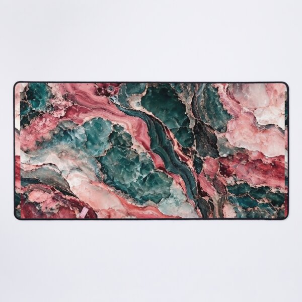 Item preview, Watermelon Tourmaline and Quartz Geode Abstract designed and sold by KingsArtworx 2.