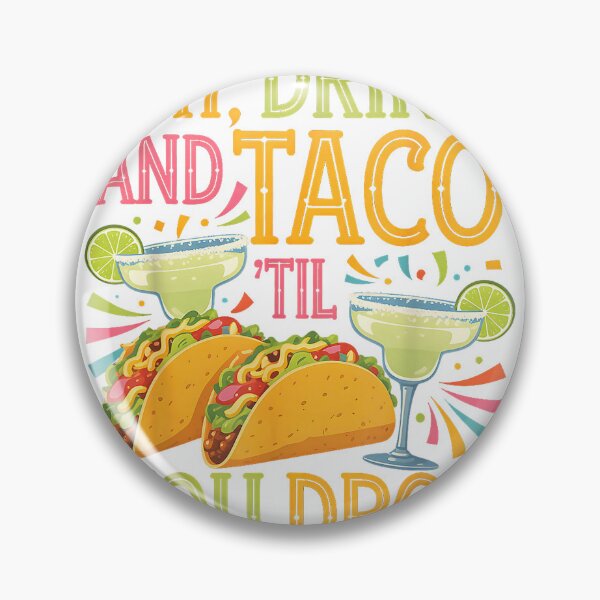 Item preview, Tacos and Tequila Mexican Party Taco Lover T-Shirt designed and sold by KeathyArt.