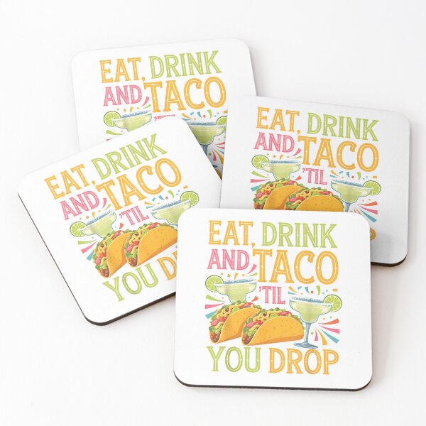 Item preview, Tacos and Tequila Mexican Party Taco Lover T-Shirt designed and sold by KeathyArt.