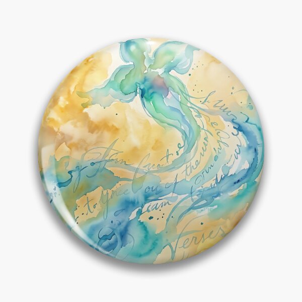 Item preview, Sea Butterfly Watercolor Poet designed and sold by PictoVibe.
