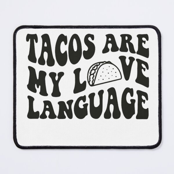 Item preview, Tacos Are My Love Language Funny Taco Lover Valentine Food Premium T-Shirt designed and sold by HugsPlusCoffee.