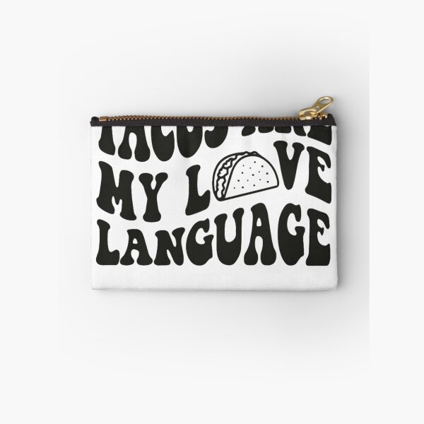 Item preview, Tacos Are My Love Language Funny Taco Lover Valentine Food Premium T-Shirt designed and sold by HugsPlusCoffee.