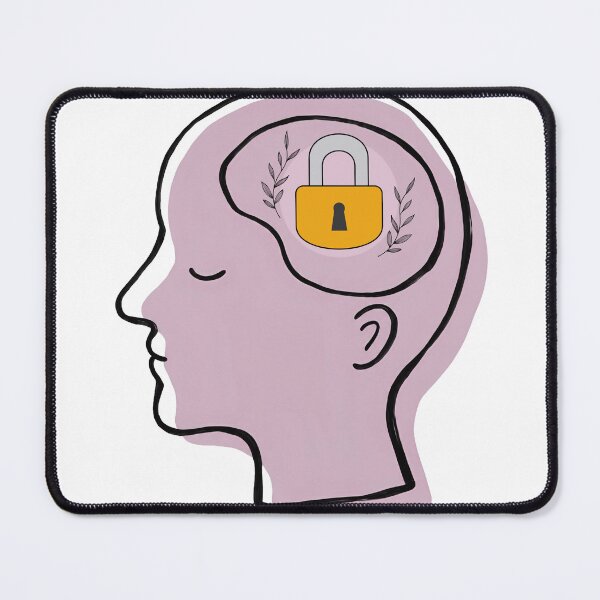 Item preview, Lock brain designed and sold by Mind spill art.