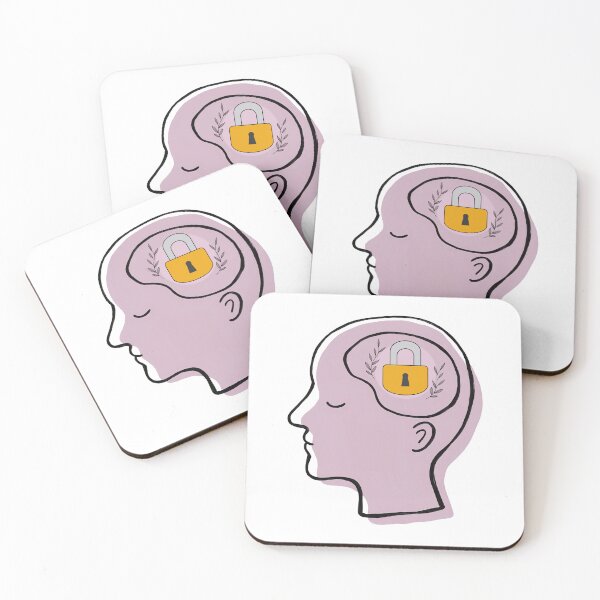 Item preview, Lock brain designed and sold by Mind spill art.