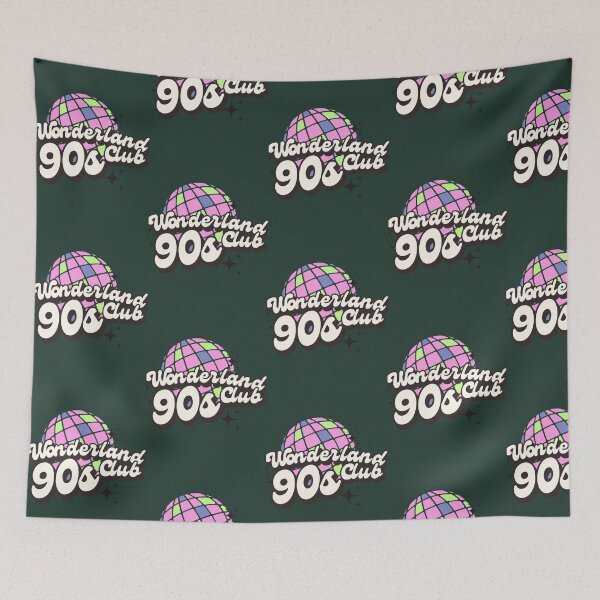 Item preview, 90s wonderland club design retro vintage designed and sold by TheBraedLuxury.