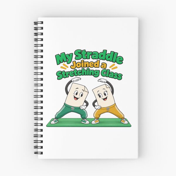 Item preview, Straddle Stretching Class Funny Options Cartoon designed and sold by Bikivuno.