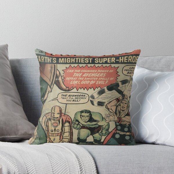 Item preview, Avengers #1 Classic Comic Book Cover Wall Art designed and sold by Iceberg Comic Book Lounge.