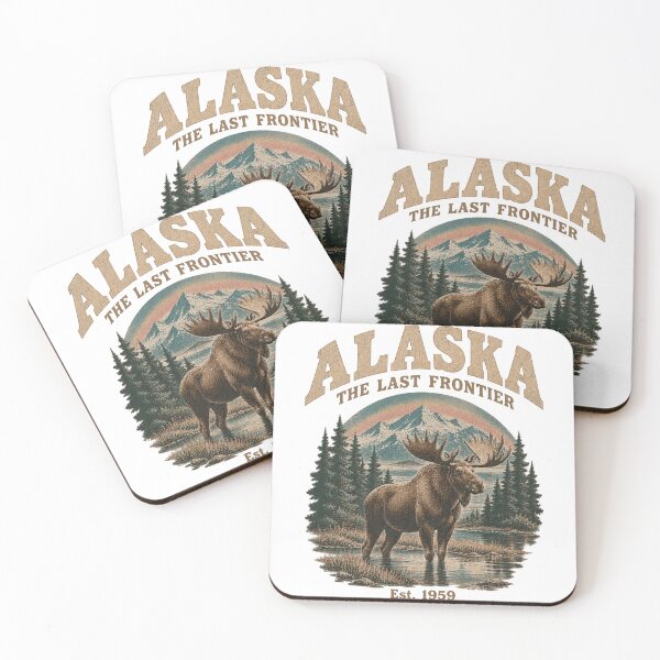Item preview, Alaska The Last Frontier Est 1959 Moose Mountain Vintage designed and sold by Flamurh1.