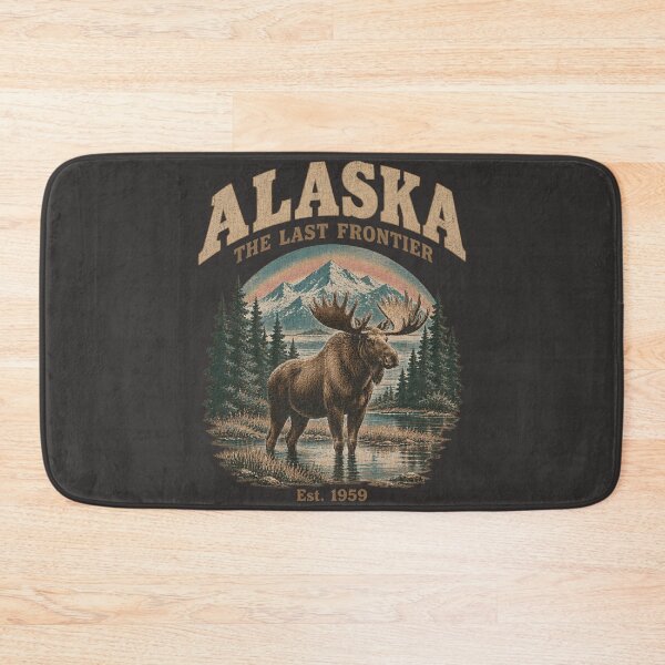 Item preview, Alaska The Last Frontier Est 1959 Moose Mountain Vintage designed and sold by Flamurh1.