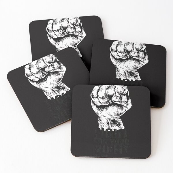 Item preview, FIGHT FOR YOUR RIGHT TO ... Fist  designed and sold by Doublettadraw.