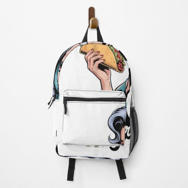 Item preview, Tacos Before Vatos Funny Latina Girl Outfit for Women T-Shirt designed and sold by FandMdesign.