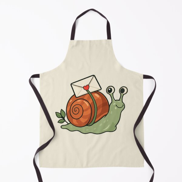 Item preview, Cute Snail Mail Delivery with Heart Sealed Letter designed and sold by ninov94.