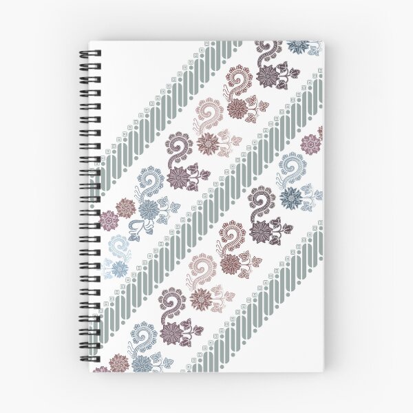 Item preview, Batik (Gajah Oling) Blooms in Quiet Geometric Rhythm designed and sold by lepxna.